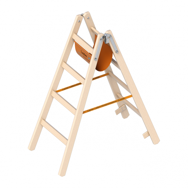 Holzstehleiter 1038 – Bild 3