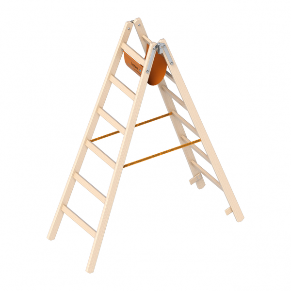 Holzstehleiter 1038 – Bild 5