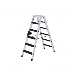 Stufen-Stehleiter beidseitig begehbar mit clip-step relax
