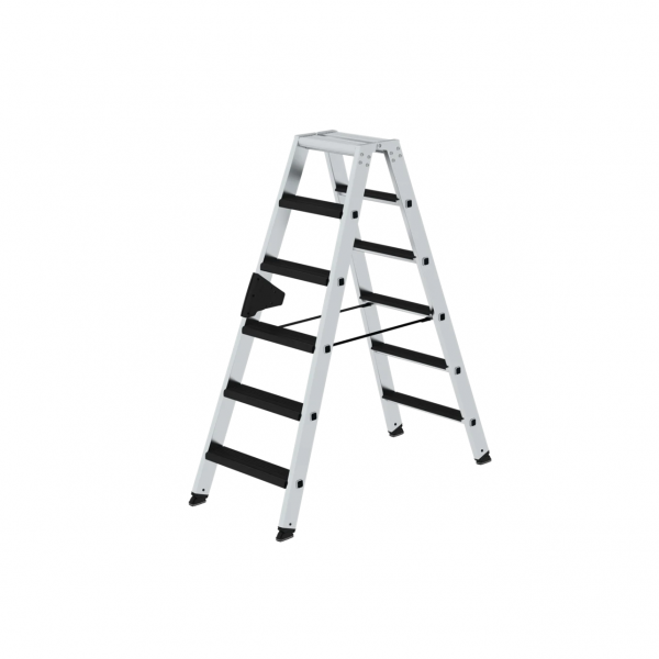 Stufen-Stehleiter beidseitig begehbar mit clip-step relax